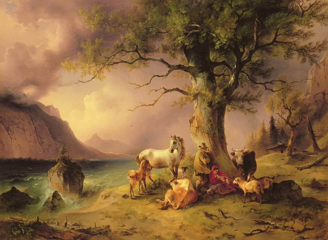 L'albero protettivo, c.1840
